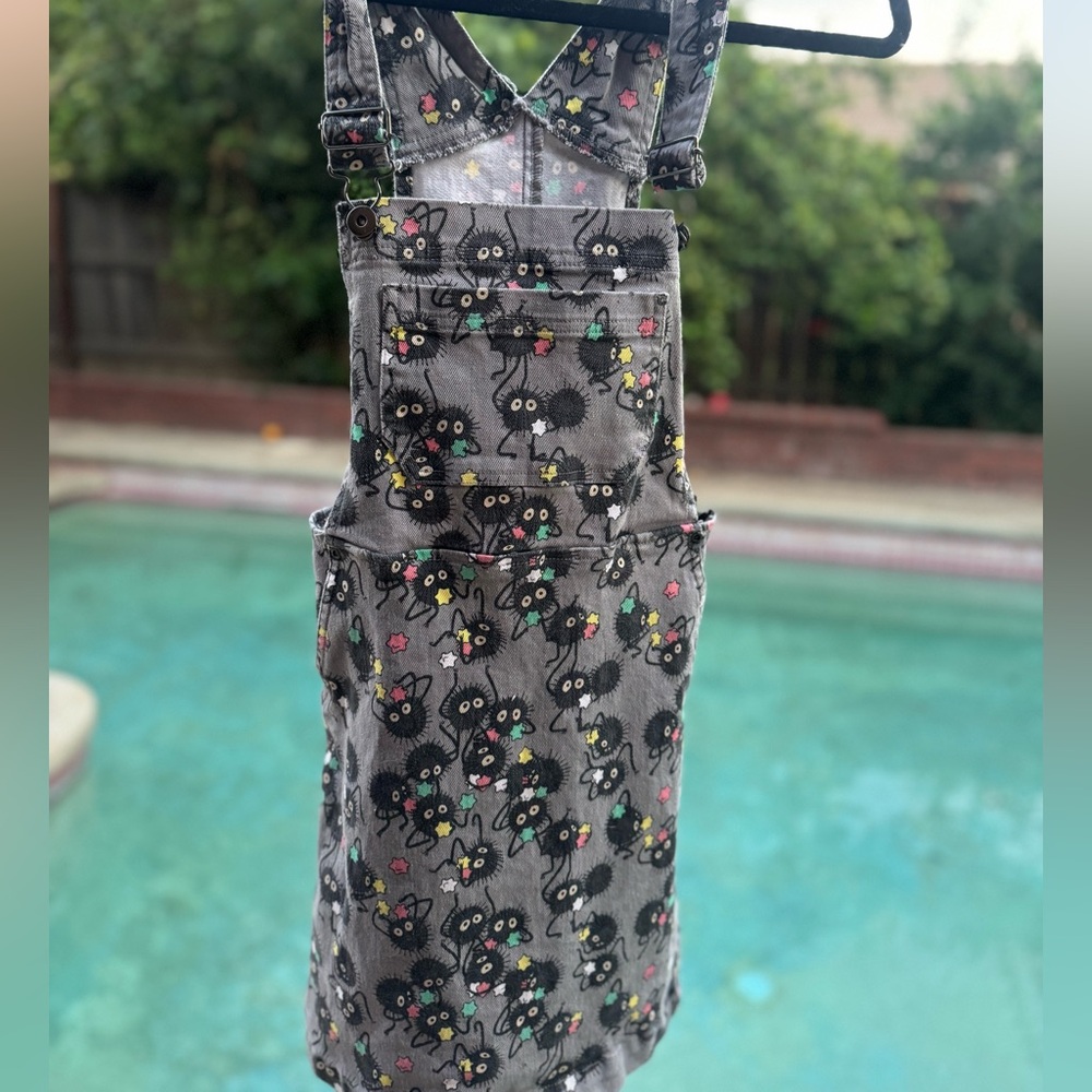 Charming Spirited Away Overalls with Playful Design